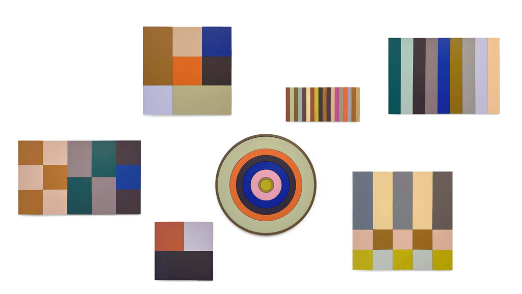 Farbkomposition Dreiklang